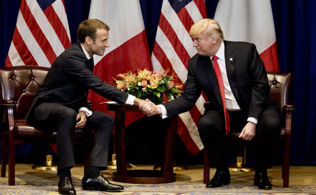 El domingo cerraron las negociaciones del tratado que llevó 14 meses de negociación. FOTO: @realDonaldTrump