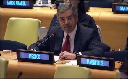México plantea democratizar al Consejo de Seguridad de la ONU