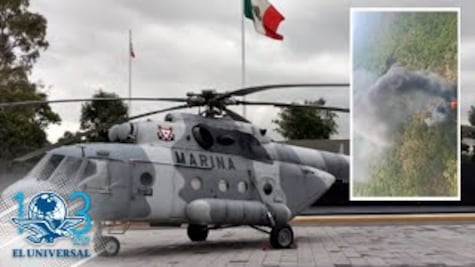 Cae helicóptero de la Marina; confirman muertos