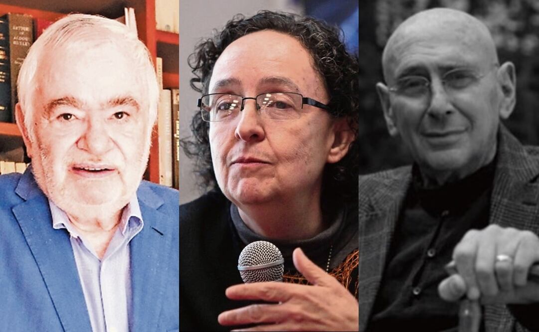 Ignacio Solares, Mónica Mayer y Arnaldo Coen. Fotos: Berenice Fregoso, EFE/Sáshenka Gutiérrez, Archivo El Universal