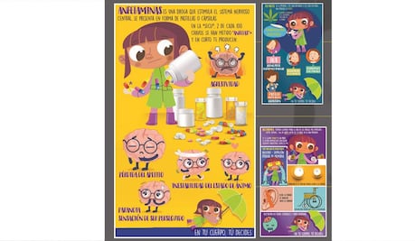 Con folletos y “app” buscan combatir adicciones