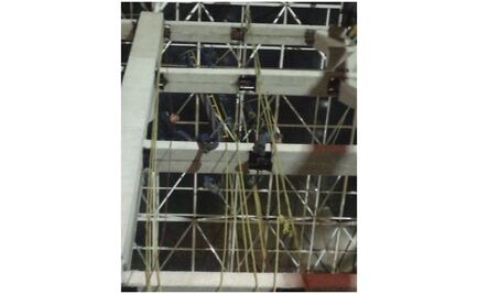 Rescatan a dos trabajadores tras caída de andamio en Rectoría de la UAM