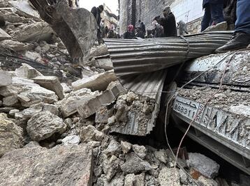 Sismo daña patrimonio: la Ciudadela de Alepo