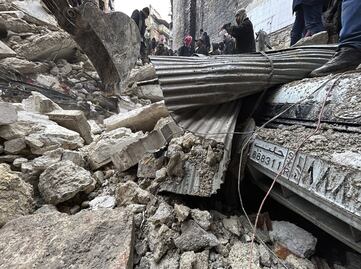 Sismo daña patrimonio: la Ciudadela de Alepo