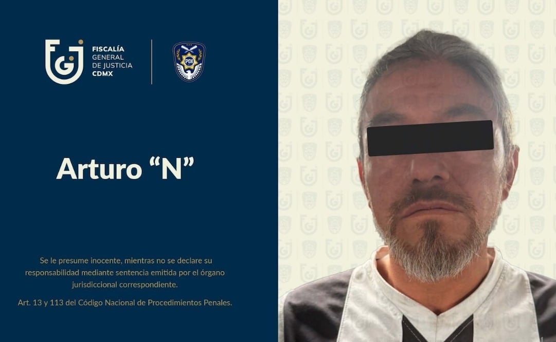 Un juez de control dictó la medida de prisión preventiva oficiosa a Arturo "N", el presunto asesino de Paola Buenrostro, por el delito de homicidio calificado. | Foto: Especial.