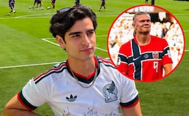 Aarón Mercury y el inesperado mensaje de Erling Haaland en uno de sus videos