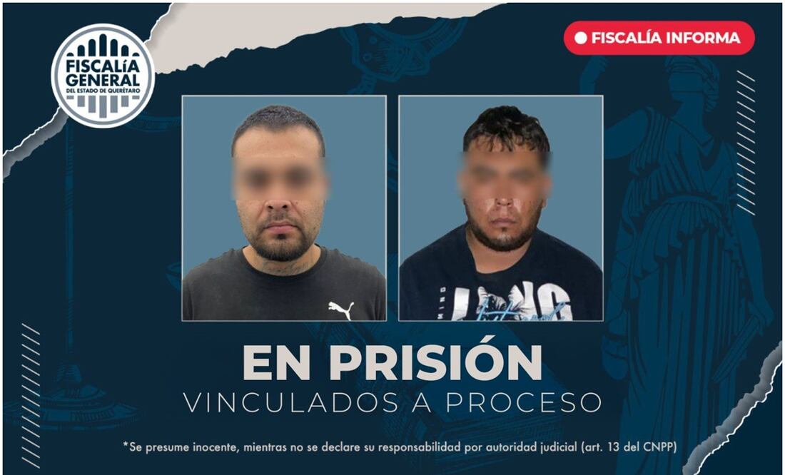 Los dos implicados en la masacre de Los Cantaritos en Querétaro fueron vinculados a proceso. Foto: Especial