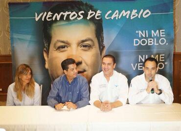 Garantizaré alternancia pacífica en Tamaulipas: Cabeza de Vaca
