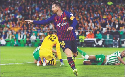 Lionel Messi, el goleador de Europa