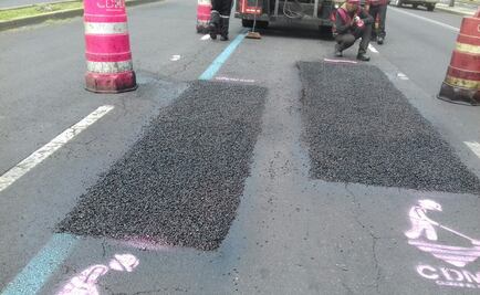 Reparan 715 baches para Maratón de la CDMX