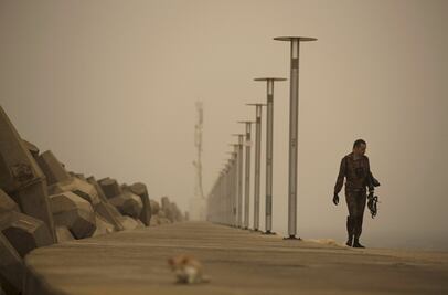 Suspenden vuelos en Israel por tormenta de arena