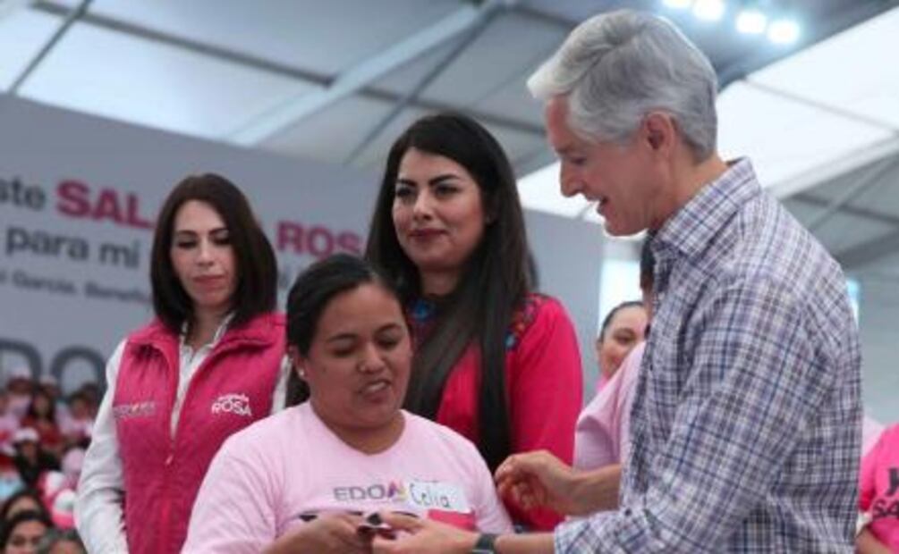 Salario rosa, reconocimiento para mujeres mexiquenses: Del Mazo