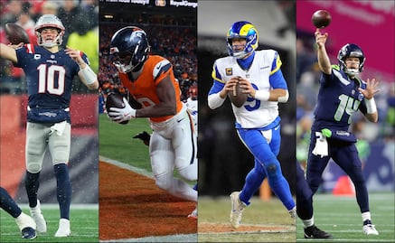 Se definen finales de Conferencia en la NFL; Patriots vs Broncos, y Rams vs Seahawks, los encuentros