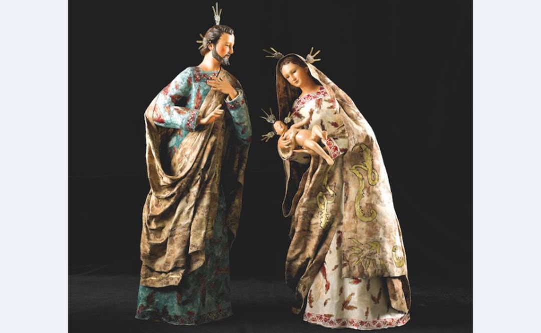 La exposición “Nacimientos. Arte y tradición popular” se presenta en el Palacio de Cultura Citibanamex – Palacio de Iturbide, con motivo de la temporada navideña. En la imagen: obra de Marco Antonio Miranda Razzo. Misterio, 2005. Salamanca, Guanajuato, México. Col. Fomento Cultural Banamex, A.C. Crédito fotográfico: Édgar Espinoza Ulloa