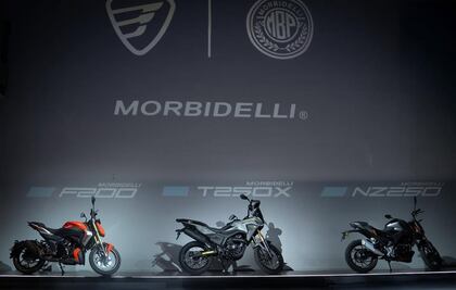 Italika y Morbidelli: forman alianza y presentan 3 motocicletas para México