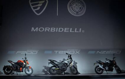 Italika y Morbidelli: forman alianza y presentan 3 motocicletas para México