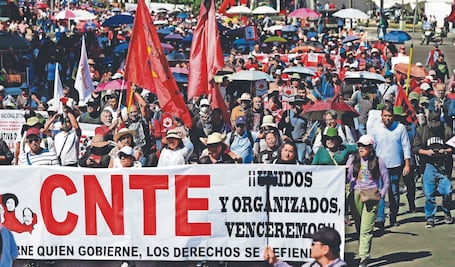 CNTE hará 48 horas de paro; Segob refuta amenazas