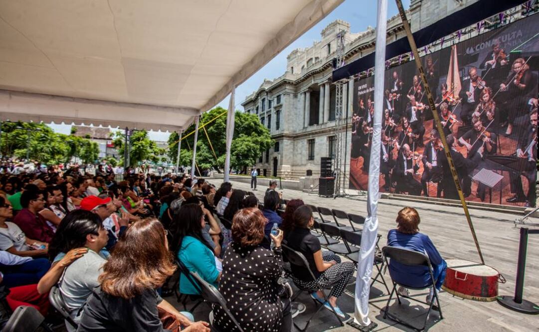Un recital de la Orquesta de Cámara del Festival de Verbier, en Suiza, se transmitirá el sábado 23 de enero a la pantalla del corredor Ángela Peralta, que se encuentra a un costado del Palacio de Bellas Artes. (FOTO: Archivo EL UNIVERSAL) 