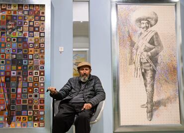 De pintura al collage, nueva obra de Arnaldo Coen