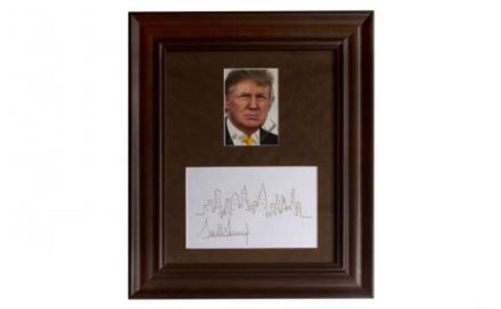 Solo dos personas apostaron por arte de Trump