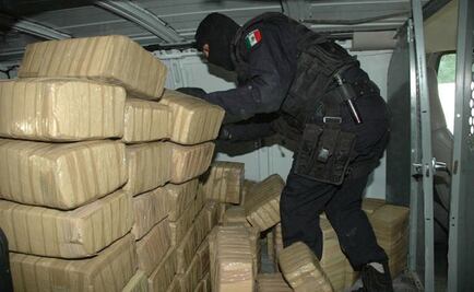 Aseguran 269 kilos de marihuana en Campeche 