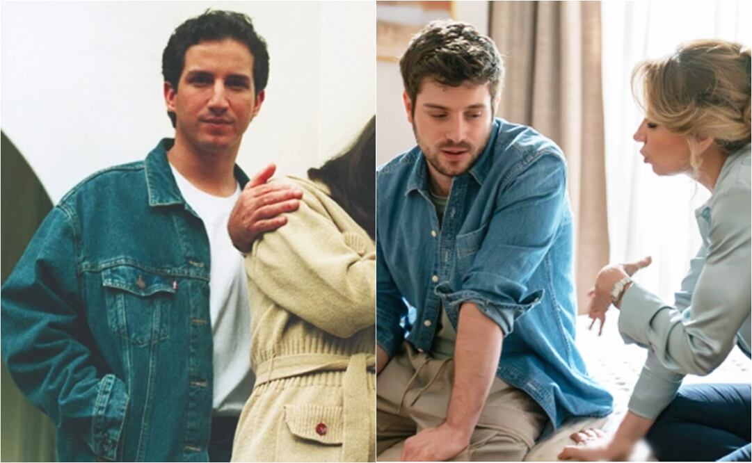 Plutarco y Nicolás Haza, ambos participaron en la historia de "Mirada de mujer", en sus  diferentes versiones.
Foto: TV Azteca e Instagram