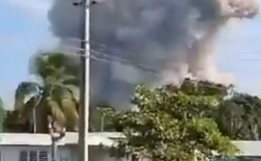 Cuba reporta explosiones en unidad militar por incendio; hay 13 desaparecidos. Captura de pantalla