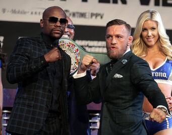 Casas de apuestas perderían millones si McGregor vence a Mayweather