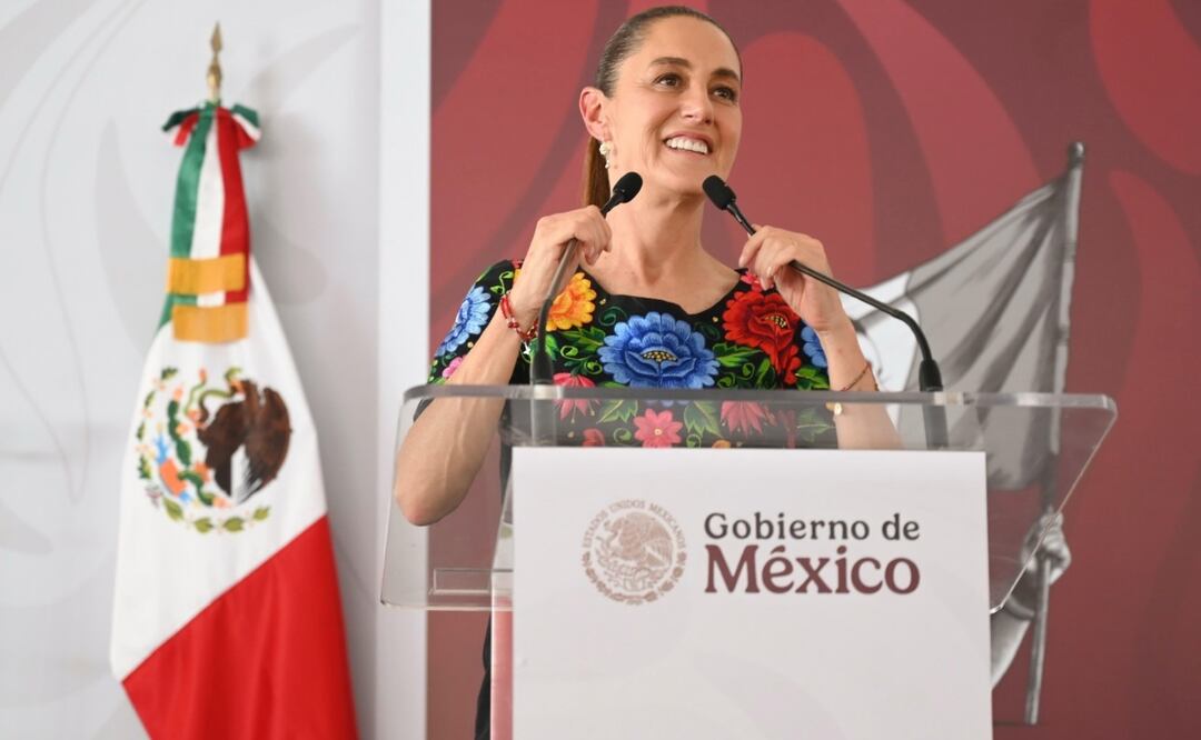 Sheinbaum destaca colaboración con gobernadora Maru Campos en Chihuahua (26/09/2025). Foto: Especial