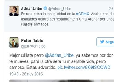 Se deslinda de amenaza a Adrián Uribe; utilizaron mi foto, asegura