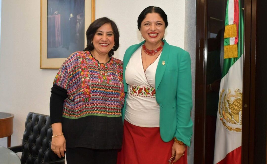 Foto: tomada de Twitter (@Irma_Sandoval)