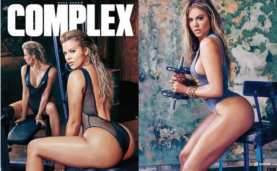 Mostró sus curvas en la revista Complex Foto: Especial