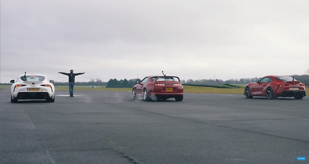 Toyota Supra: nuevo vs clásico, ¿quién ganará?