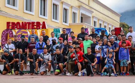 Alcaldesa de concejo municipal de Frontera Comalapa sale a correr con fuerzas armadas; habitantes critican su iniciativa