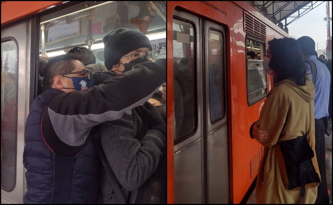 Metro de la CDMX. Foto: Tomadas de Twitter @jorgehuachi_