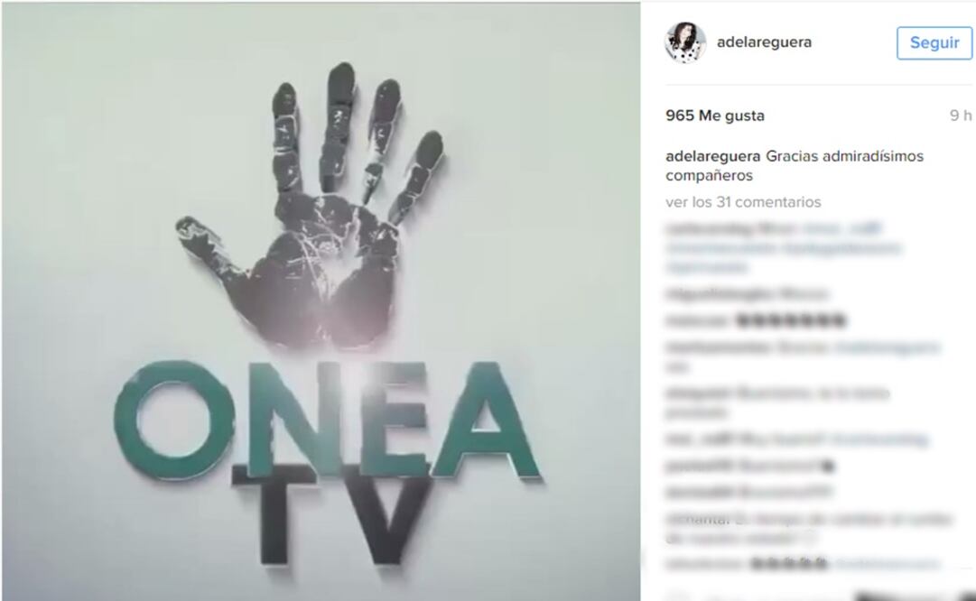 Foto: Tomada del Instagram de Ana de la Reguera