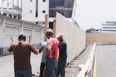 A 19 días. Iniciaron obras en HR ‘ipsofacto’