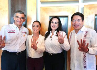 Mario Delgado encabeza cierre de campaña de Américo Villareal; "hay que liberar Tamaulipas", dice