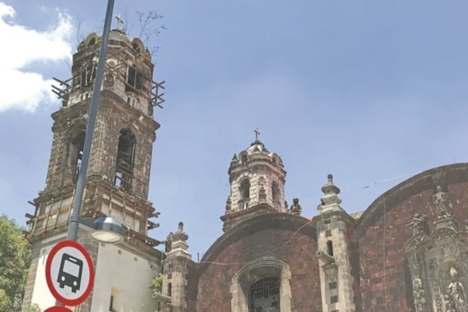 Pinturas, órgano, vitrales y campanario, destruidos en la Santa Veracruz