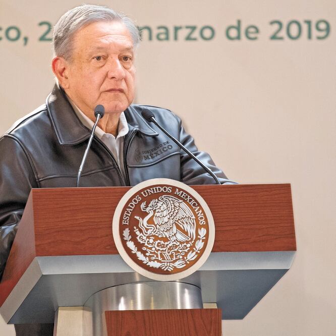 Andrés Manuel López Obrador encabezó la Reinstalación del Sistema Nacional de Búsqueda, en Palacio Nacional, donde recalcó que el Estado “no va a actuar con arbitrariedad. No vamos a violar derechos humanos”. GERMÁN ESPINOSA. EL UNIVERSAL