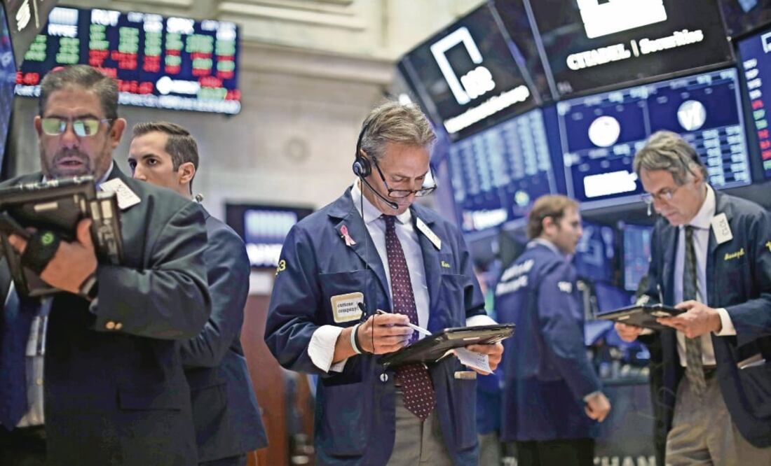 Re punte. El crecimiento de los beneficios de las compañías del S&P 500 en el tercer trimestre ha sido de 27.3%. Foto: DREW ANGERER. AFP