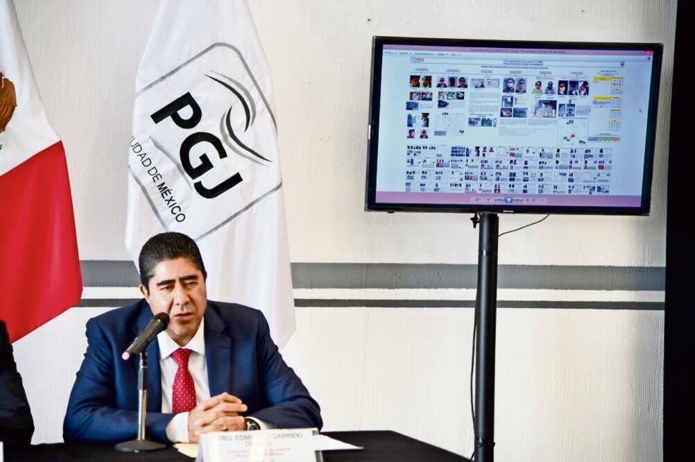 El procurador capiltalino, Edmundo Garrido, dijo que se vinculó a proceso penal a cinco hombres detenidos. (ARCIVO EL UNIVERSAL)