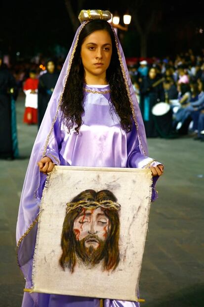 Así es la Procesión del Silencio en San Luis Potosí