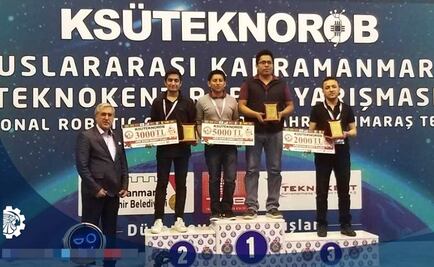 Mexican students win gold at robotics tournament in Turkey