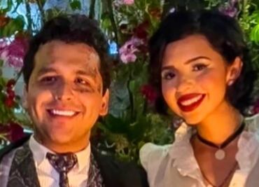 Nodal se echa palomazos en la fiesta de su madre y un romántico baile con Ángela Aguilar