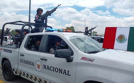 Secretario de Defensa pasa revista a tropas que participarán en desfile del 16 de septiembre