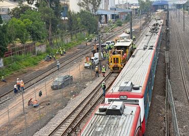 Realizan obras de conexión del Suburbano-AIFA