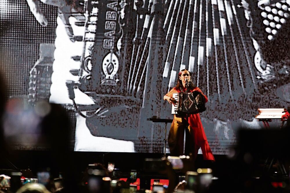 El 16 de marzo más de 80 mil personas disfrutaron del concierto que Julieta Venegas ofreció en el Zócalo. Foto: Archivo El Universal