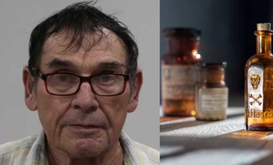 Alfred Ruf, el hombre que envenenó a su esposa para quedarse con su fortuna. FOTO: DEPARTAMENTO DE POLICÍA DE RICHMOND/ESPECIAL
