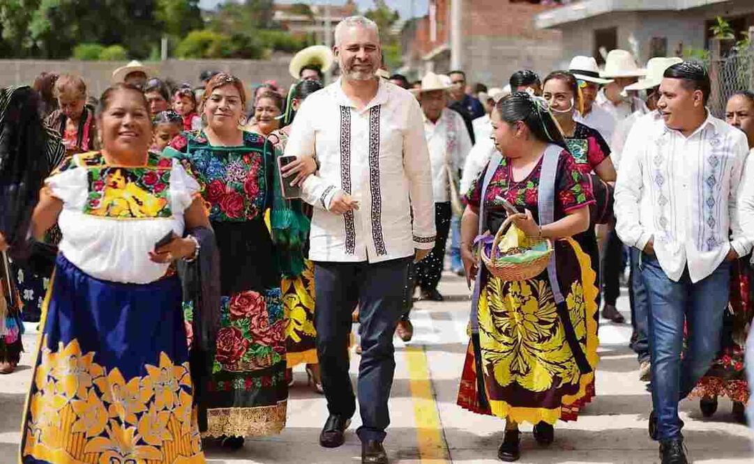 Alfredo Ramírez Bedolla calificó de “histórica” la aprobación de la reforma constitucional en materia indígena. Foto: Especial